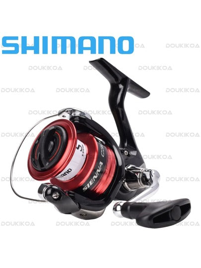 SHIMANO بكرة غزل SHIMANO SIENNA ، بكرة متعددة الأغراض للصيد بالطعم، بلبصلة AR-C ، مناسبة للصيد الشامل