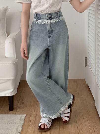 DAZY بنطال جينز للفتيات المراهقات