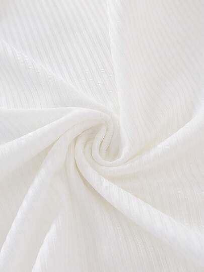 مايوه حريمي قطعة واحدة مجموعة بلايز أزرق مخطط ناعمة وبنطلون وردي ذو طبعة أرنب كارتوني مريحة للبيت للفتيات 2 قطعة