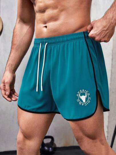 شورتات رياضية رجالية عملية ومريحة، شورتات قصيرة سريعة الجفاف بطراز البوي صديقة مناسبة للركض والكرة والتدريب