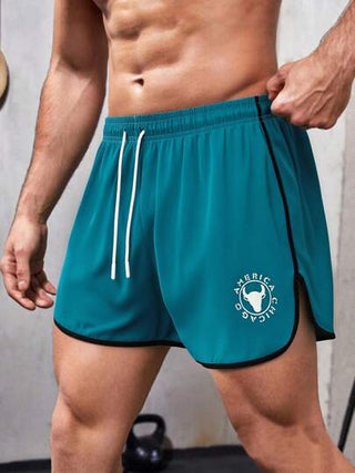 شورتات رياضية رجالية عملية ومريحة، شورتات قصيرة سريعة الجفاف بطراز البوي صديقة مناسبة للركض والكرة والتدريب