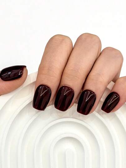 10 حبات أظافر فنية يدوية خالصة ، أظافر مربعة قصيرة ، أظافر يدوية أحادية اللون ، أظافر بتصميم بسيط ، أظافر بطراز راقي وحلو ، أظافر بنية ، أظافر راقية وبسيطة مناسبة لكل الفصول ، فن أظافر بسيط ، أظافر لحفلات ومناسبات ، قابلة للفك والإعادة الاستخدام ،...