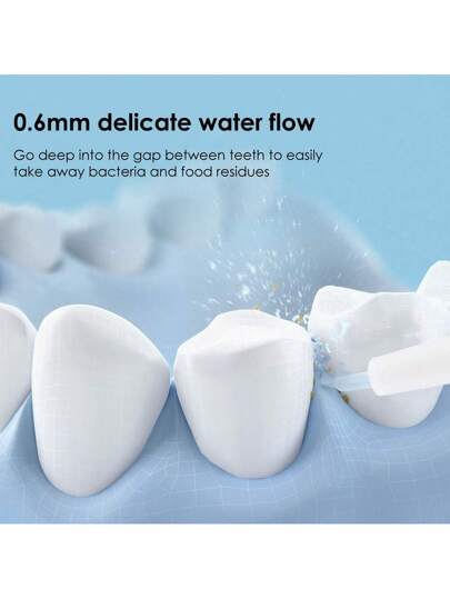 Hailicare منظف مائي متعدد الاستخدامات محمول 4 في 1 | 3 أوضاع لتنظيف مخصص | قاعدة قابلة للفصل للتخزين المدمج | 4 فوهات قابلة للاستبدال لجميع الاحتياجات | حافظة فوهة فردية صديقة للسفر | مقاوم للماء بمعيار IPX7