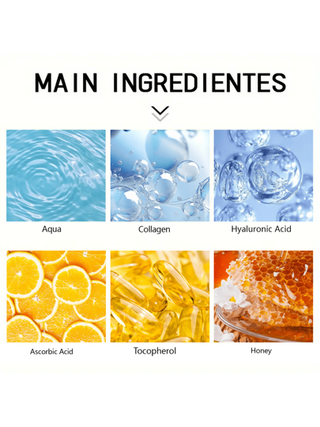 مصل العين - محتوي على فيتامين سي والكولاجين والعسل