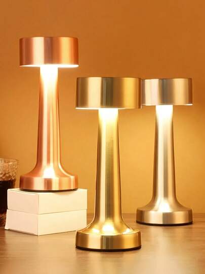 مصباح لمبة LED قابل للتعتيم بواسطة اللمس ، متعدد درجات حرارة اللون ، ديكوري للمنزل على الطاولة ليلة أو مكتب أو طاولة قهوة للجو الهادئ