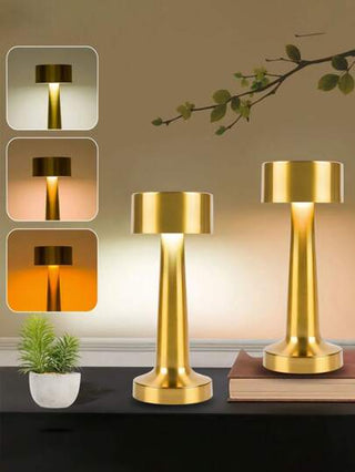 مصباح لمبة LED قابل للتعتيم بواسطة اللمس ، متعدد درجات حرارة اللون ، ديكوري للمنزل على الطاولة ليلة أو مكتب أو طاولة قهوة للجو الهادئ