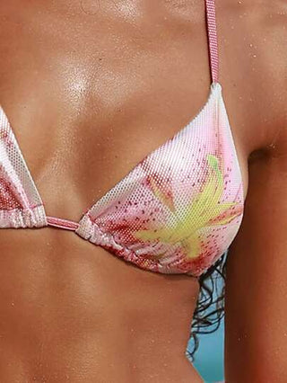 طقم تانكيني حريمي Swim Chiccia طقم من 3 قطع للنساء، ملابس علوية سباحة من نوع تانكيني ذات طبعات رقمية مثيرة علوي + تنورة شاطئ