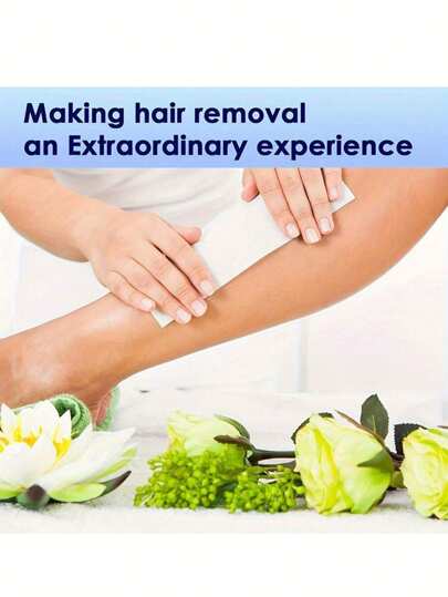 200 قطعة من ورق الوبر السميك والقابل للتخلص منه، مناسب لإزالة الشعر من الذراعين والساقين والإبطين والحواجب
