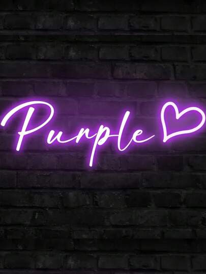 ضوء نيون مخصص، تصميم شخصي، ضوء نيون بلاستيكي مثبت على الحائط مع مفتاح قابل للتعتيم، يعمل بالطاقة عبر USB، متوفر بألوان وأحجام متعددة، مناسب للمتاجر والنوادي وغرفة المعيشة وخلفية التلفزيون والغرفة والإعداد للألعاب