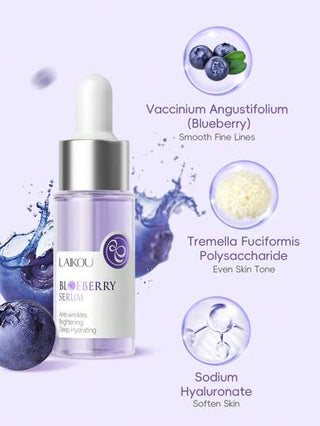LAIKOU 1 قطعة سيروم توليكو المرطب بالتوت الأزرق 17مل، سيروم وجه مضاد للأكسدة لترطيب وإصلاح البشرة، مضاد للشيخوخة للنساء والأمهات والزوجات والأخوات والمراهقات والصديقات، العناية بالذات