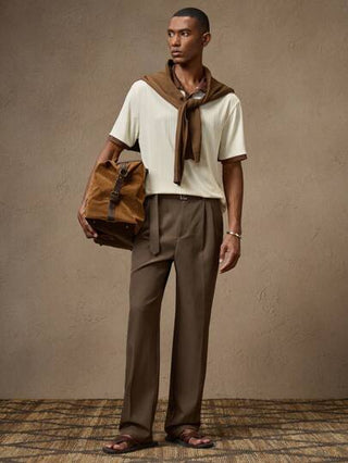 AKNOTIC Business Casual قميص بولو قصير الأكمام أبيض محبوك بنسيج بارز وملائم للياقة البدنية، مناسب للاستخدام اليومي والتنقل والربيع والصيف والحفلات والزفاف ومطابقة الأزواج وهدايا العشاق وملابس الشاطئ وعيد الأب وللمدرسة