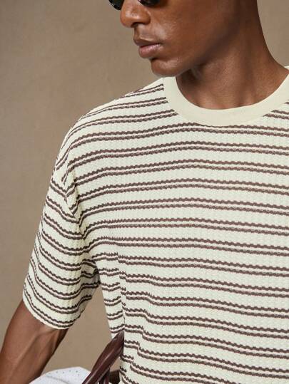 AKNOTIC Business Casual بلوزة كاجوال قصيرة الأكمام خفيفة ذات رقبة مستديرة قطعة واحدة، مناسبة للاستخدام الصيفي