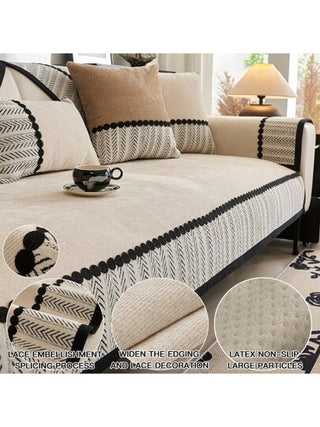 رمضان زينة رمضان بطانية أربع فصول للأريكة مضاد للانزلاق من النيل، وسادة مقعد مسمكة، بطانية زخرفية للأريكة وغرفة النوم والمكتب، وسادة للحيوانات الأليفة، لأريكة من 1/2/3/4 مقاعد، قطعة واحدة