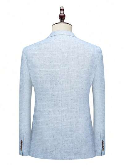 Manfinity Homme بدلة يومية بسيطة وأنيقة للرجال