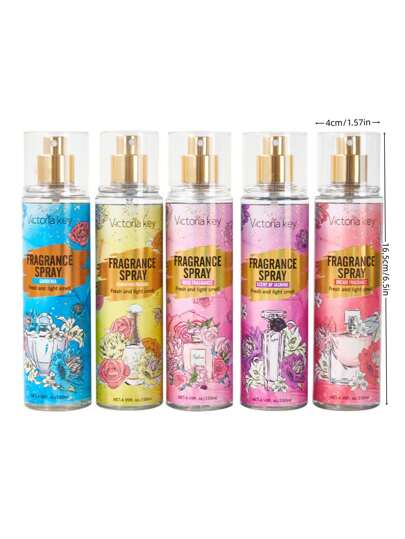 قطعة واحدة رذاذ العطر 150 مل ، خالي من الكحول، رائحة طازجة و فاكهية ، مناسب للشعر والنوم والحمام والسفر ، عطر طويل الأمد و منعش خالي من الكحول