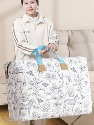 1 حبة ، حقيبة تخزين للملابس والبطانيات كبيرة السعة ، حقيبة تخزين متعددة الاستخدامات ، حقيبة تخزين محمولة ، حقيبة تخزين للاحتياجات اليومية ، حقيبة تخزين للسفر والنقل ، تستخدم للألعاب والملاءات ، قابلة للطي ، مقاومة للماء ، بأنماط حيوانية ، سوستة...