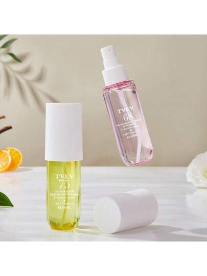 زجاجة رذاذ مثبت للعطر 90مل خالي من الكحول، عطر هواء، مزيل روائح الملابس، برائحة الزهور والفواكه، مناسب للغرفة والغرفة المعيشية والعائلة وحفلة عيد الحب. هدية صغيرة وسهلة الحمل للعائلة والأصدقاء والحبيب/الحبيبة، هدية مثالية