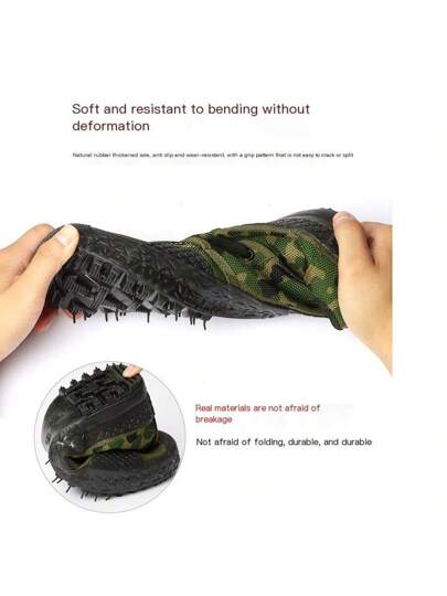 1 حذاء رياضي من الكفار مقاوم للثقب بتصميم كامفلاج ، حذاء كامفلاج ، حذاء عمل أمان مضاد للانزلاق ومقاوم ،حذاء تدريب عسكري ، حذاء مطاطي أصفر