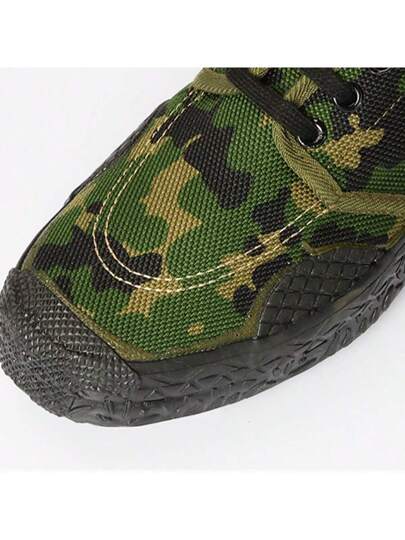 1 حذاء رياضي من الكفار مقاوم للثقب بتصميم كامفلاج ، حذاء كامفلاج ، حذاء عمل أمان مضاد للانزلاق ومقاوم ،حذاء تدريب عسكري ، حذاء مطاطي أصفر