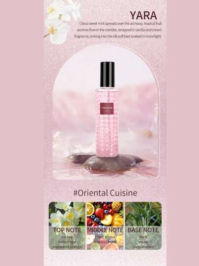 1 قطعة بخاخ عطر للأقمشة 100 مل ،رذاذ عطر للملابس، عطر خفيف ومنعش دائم ،معطر الهواء مناسب لجميع أنواع الملابس والحمامات والغرف والخزائن والصالونات والسيارات