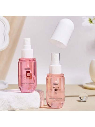 بخاخ عطري لتنفيس الهواء بأربعة روائح مختلفة حجم 50 مل، خالي من الكحول، طويل الأمد، سهل الحمل مناسب للاستخدام في غرفة النوم ومواعيد التقديم والصالون والحمام والسفر والمنزل