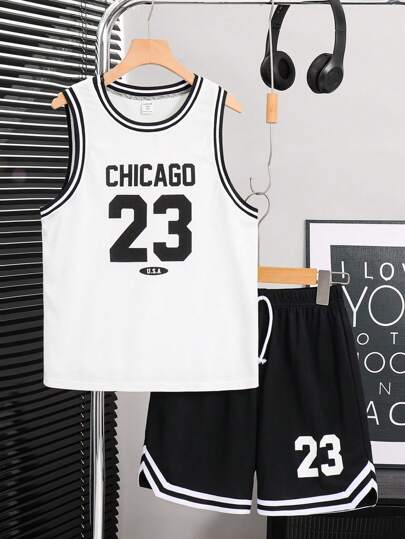 ملابس رياضية أطفال مجموعة من قطعتين للفتيات المراهقات، تي شيرت الأحرف والخصر المطاطي قصيرة الأكمام وشورت جاهز للرياضة البيومي، صالح للاستخدام في الربيع والصيف، اليومي، الخارجي، المدرسة، أسلوب الشارع، الحفلات والسهر