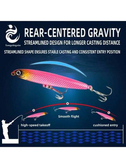 10 أطعمة ارتكاز خادعة للغوص، أقلام خادعة، 4X خطاطيف ثلاثية مسننة وطعوم اصطناعية واقعية - مثالية للصيد الخارجي، استهداف السمك المشقوق والبلارغ - هدية مثالية للصيادين