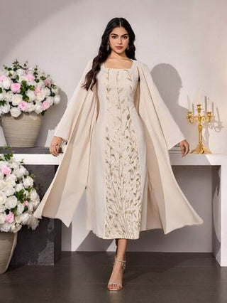 طقم حريمي قطعتين Modelyn العيد بدلة نسائية مكونة من قطعتين للارتداء اليومي