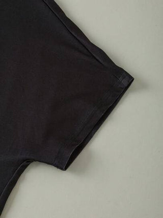 SHEIN قميص كاجوال للصبية المراهقين بطبعة حرف فضفاض، رقبة دائرية مريح وأنيق متعدد الاستخدامات ناعم، مناسب للربيع والصيف واليومي والخارجي والمدرسة والشارع والحزب والراحة المنزلية