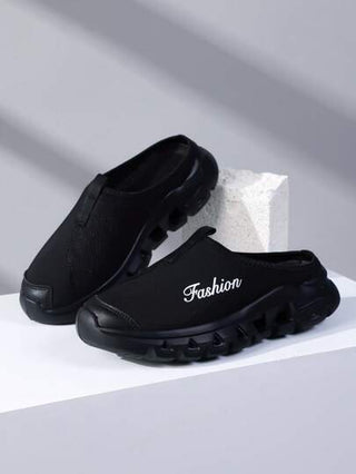 أحذية رياضية خفيفة الوزن للرجال قابلة للتنفس، تصميم بطباعة الحروف العادية، أحذية رياضية خفيفة الوزن، نعال مريحة للأنشطة الخارجية