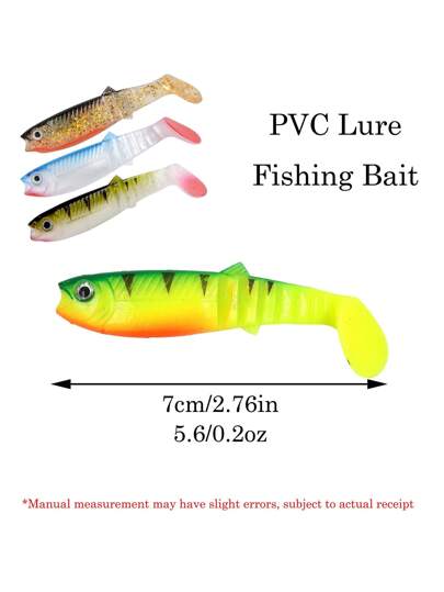 4 قطع طُعم صيد سمك شبيه بالواقع، طول 9 سم ووزن 6 جرام، أدوات صيد وملحقاتها، ذات قدرة على تحريك الذيل، وضعية سباحة واقعية بجذب قوي، مناسبة للصيد بالبحيرات والبحر، أدوات صيد مجسمة في المياه المالحة والعذبة