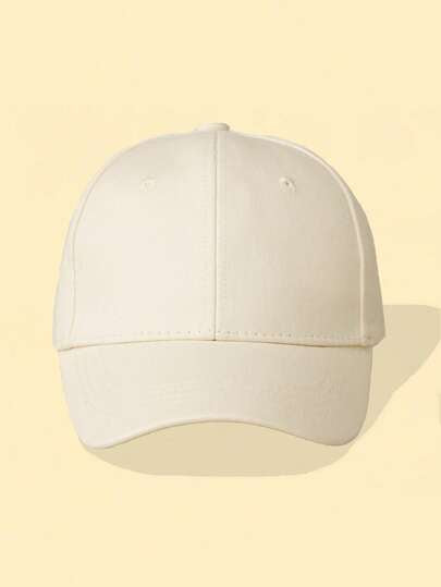 3 قبعات بيسبول بسيطة صلبة اللون للأطفال الرضّع و الصغار لحماية من الشمس