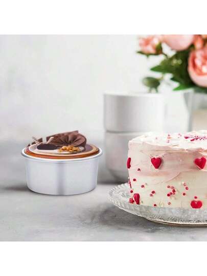 1قطعة/3قطع/4 قطع، صينية خبز كيك الشيفون المثالية، صينية خبز كيك الموس، صينية خبز غير لاصقة من الألمنيوم، قوالب برج الكيك والحلويات, أدوات خبز مطبخية أساسية, مثالية لصواني الخبز في المنزل, عيد الهالوين, عيد الميلاد والكريسماس