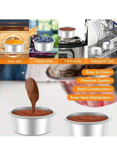 1قطعة/3قطع/4 قطع، صينية خبز كيك الشيفون المثالية، صينية خبز كيك الموس، صينية خبز غير لاصقة من الألمنيوم، قوالب برج الكيك والحلويات, أدوات خبز مطبخية أساسية, مثالية لصواني الخبز في المنزل, عيد الهالوين, عيد الميلاد والكريسماس