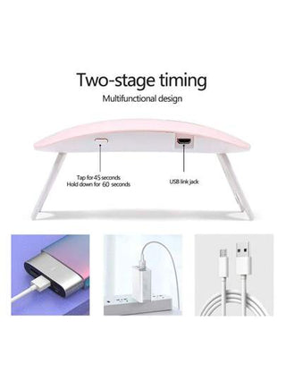 طقم أدوات تصميم الأظافر، مصباح أشعة فوق البنفسجية لتصميم الأظافر، جهاز تجفيف غراء طلاء الأظافر الجلالي، شوكة لإزالة البشرة الميتة، دافع لإزالة البشرة الميتة، ملف أظافر، فاصل أصابع، طقم معالجة وتصميم أظافر المناكير والباديكير