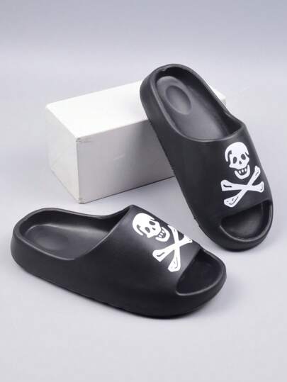 الشباشب النعال الرجالية بطراز كاجوال شارع من إيفا للإستخدام الداخلي، مريحة مقاومة للانزلاق وقوية، صنادل بصور جرافيك عصرية مشتركة للرجال والنساء للاستخدام الداخلي والخارجي،الشاطئ والتخييم والعطلات والإستحمام