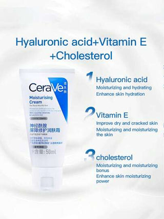 CeraVe مجموعة العناية بالبشرة تتضمن كريم الوجه المرطب والمغذي والمرطب والمصلح , مصل فيتامين سي, جل تنظيف فيتامين سي