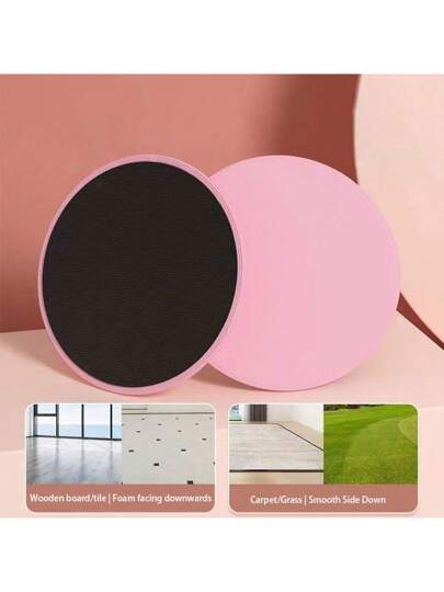 2 قطعة أقراص تزحلق للياقة البدنية، ملحقات تدريب البطن وتمارين الجسم الكاملة، معدات رياضية للرياضات الأرضية والتمارين والتمارين اليوجا