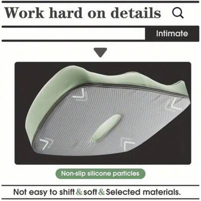 أثاث مكتبي وسادة دعم ظهر للقطنية، وسادة دعم ظهر أرغونومية لكرسي المكتب والمقعد بالسيارة، تساعد على تخفيف آلام الظهر