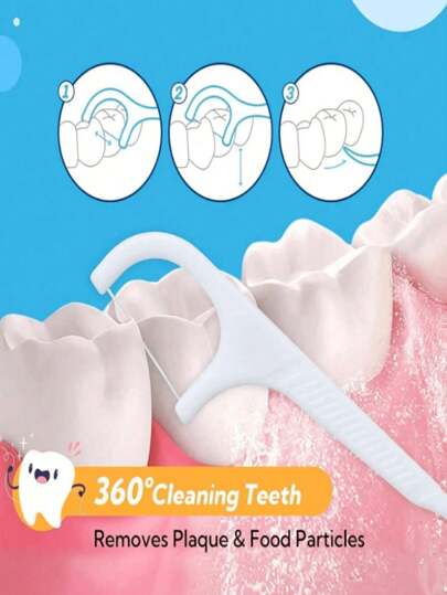 300-500 قطعة أدوات تنظيف الأسنان فلوس أسنان وفرش أسنان وأعواد أسنان للنظافة الفموية والصحة الحفظية
