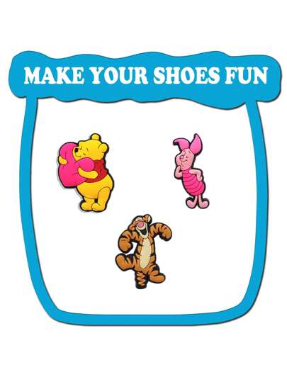 Disney 17 قطعة من سلسلة الشخصيات الكرتونية لتزيين الأحذية والصنادل، تزيين الأحذية باكسسوارات كبسولة ذات جودة عالية، هدية مثالية للمراهقين والرجال والنساء والبالغين