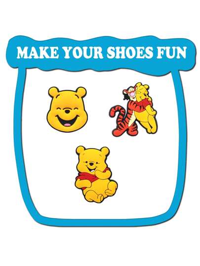 Disney 17 قطعة من سلسلة الشخصيات الكرتونية لتزيين الأحذية والصنادل، تزيين الأحذية باكسسوارات كبسولة ذات جودة عالية، هدية مثالية للمراهقين والرجال والنساء والبالغين