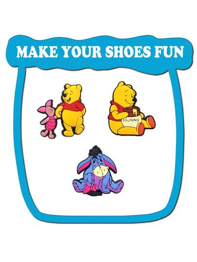 Disney 17 قطعة من سلسلة الشخصيات الكرتونية لتزيين الأحذية والصنادل، تزيين الأحذية باكسسوارات كبسولة ذات جودة عالية، هدية مثالية للمراهقين والرجال والنساء والبالغين