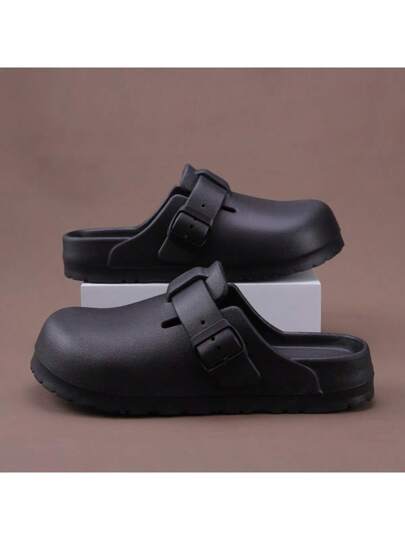 النعال والأحذية الشبشب السميكة الصيفية، أحذية الشاطئ المفتوحة الأصابع للزوجين، كاجوال وقابلة للتهوية