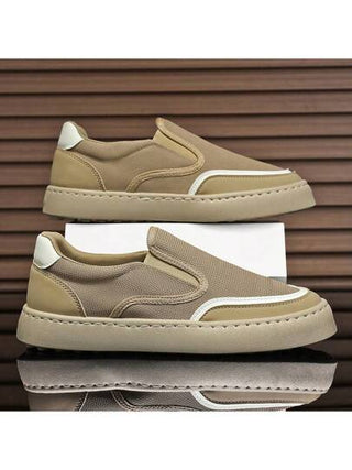 حذاء رياضي لشتاء/ربيع 2025 للرجال، قابل للتنفس من نسيج الشبكة، ذو بطانة سميكة، كاجوال مريحة للخارج وركض، أحذية رياضية خفيفة قابلة للتنفس، وأحذية كورية عصرية للشارع، أحذية سهلة الارتداء