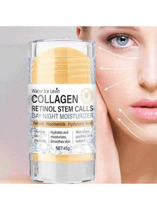 كريم مضاد للشيخوخة بالكولاجين 45جم، ريتينول و نياسينميد، وضعية نهارية وليلية مزدوجة، تنعيم التجاعيد وتفتيح البشرة في منتج واحد، بتعبئة فراغية