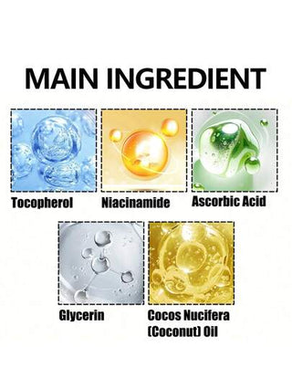 50 جم كريم مضاد للأكسدة بالجوز ، نياسيناميد + فيتامين ه- + زيت جوز الهند ، 3 في 1 للتفتيح ، ترطيب لمدة 96 ساعة ، يمكن استخدامه كأساس