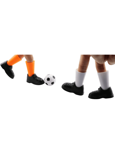 1 طقم لعبة كرة القدم بالأصابع, مباراة أصابع كرة القدم، ألعاب مصغرة طاولة مضحكة، ألعاب مكتبية، مع هدفين، دمى أصابع لحفلات العائلة، لعبة تفاعل الوالدين، هدية مناسبة لمشجعي كرة القدم ولحفلات الكبار في والميلاد