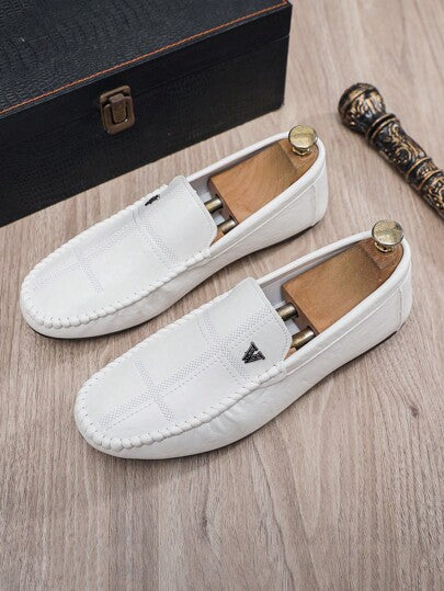 أحذية رجالية سهلة الارتداء من دون ربط ، ذات نعل ناعم مانع للانزلاق، أحذية كاجوال عصرية للربيع والصيف (لذوي القدم العريضة أو القدم العالية ، نوصي بطلب مقاس أكبر بمقدار مقاس واحد)