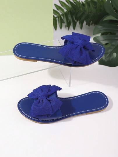 صنادل شرائط أنيقة للعطلات ذات فتحة الحذاء, صنادل شرائط سهلة, صنادل شاطئية ذات أصابع مستديرة, صنادل نمط بوهيمي أنيق للسيدات لصيف 2025